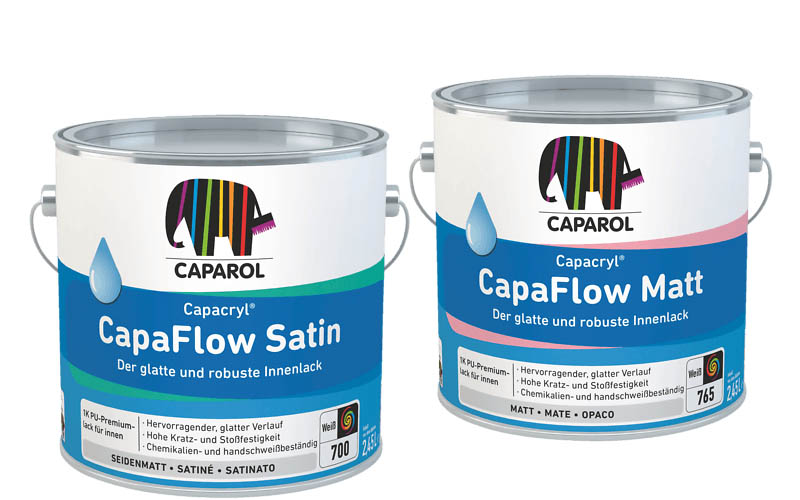 Latte Caparol CapaFlow Satin e Matt